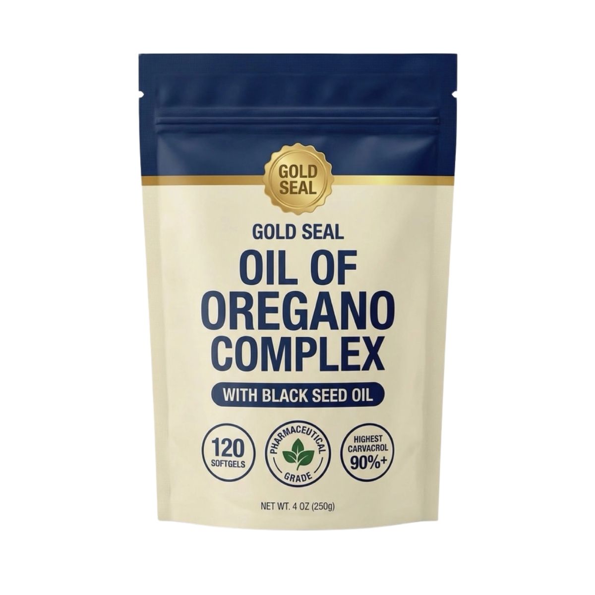 Gold Seal Oil of Oregano Complex 500MG (1 Pack)